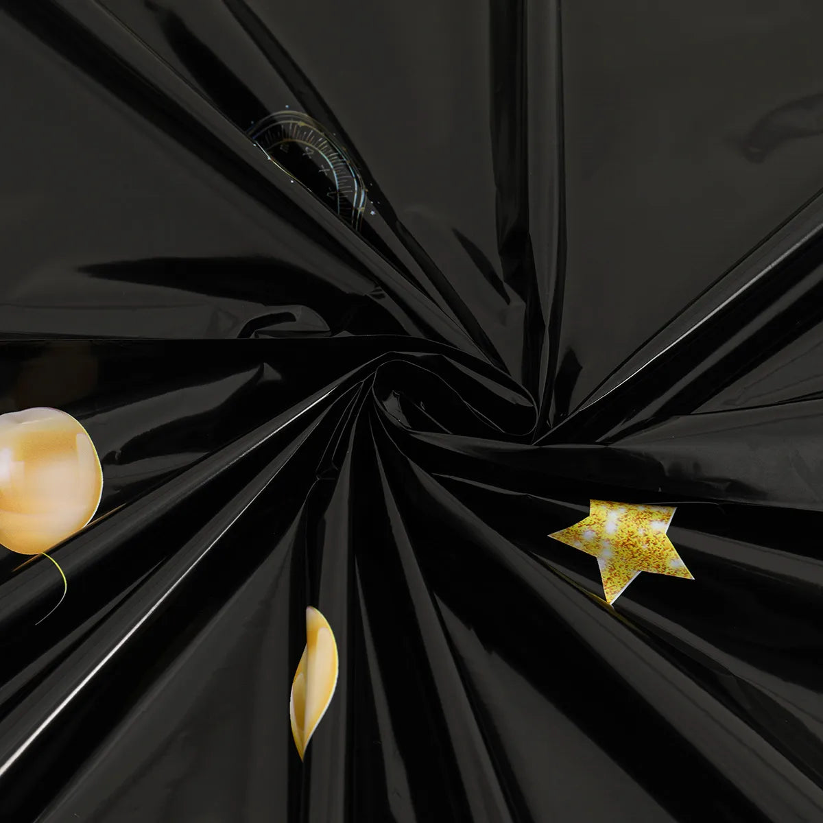 Happy New Year Party Supplies Tableware New Year Plates Cups Napkins Tablecloth Celebration For New Year Party Decoration 2024