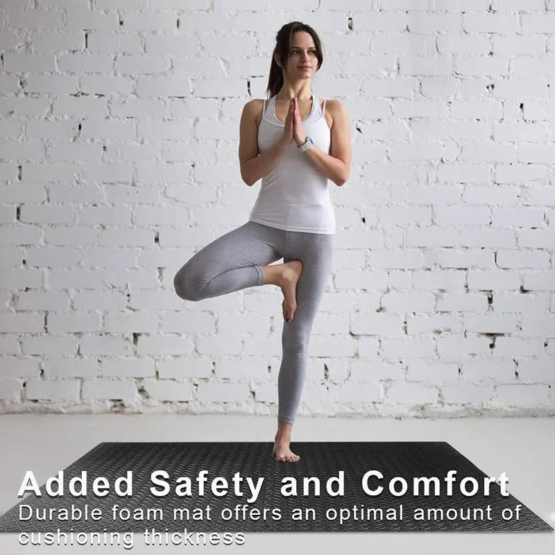 12/24 Pcs Puzzle Fitness Mat Sport Mats,EVA Interlocking Foam Floor Tiles for Gym,Gym Equipment Mat,Floor Mat for Kid 30 CM