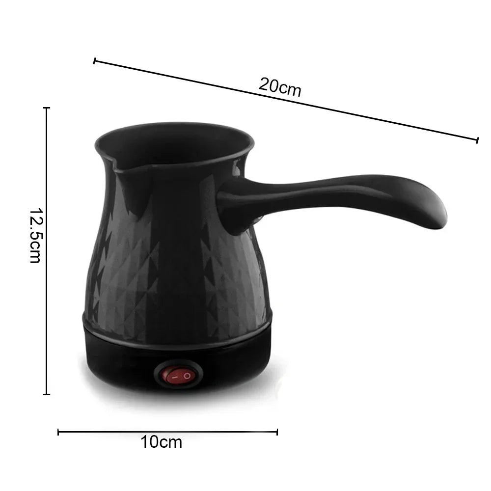 500ML Electric Tea Coffee Maker Turkish 6 Cup Mini Electric Pour Over Kettle 220V 110V Greek Wine Cooking Moka Pot Machine
