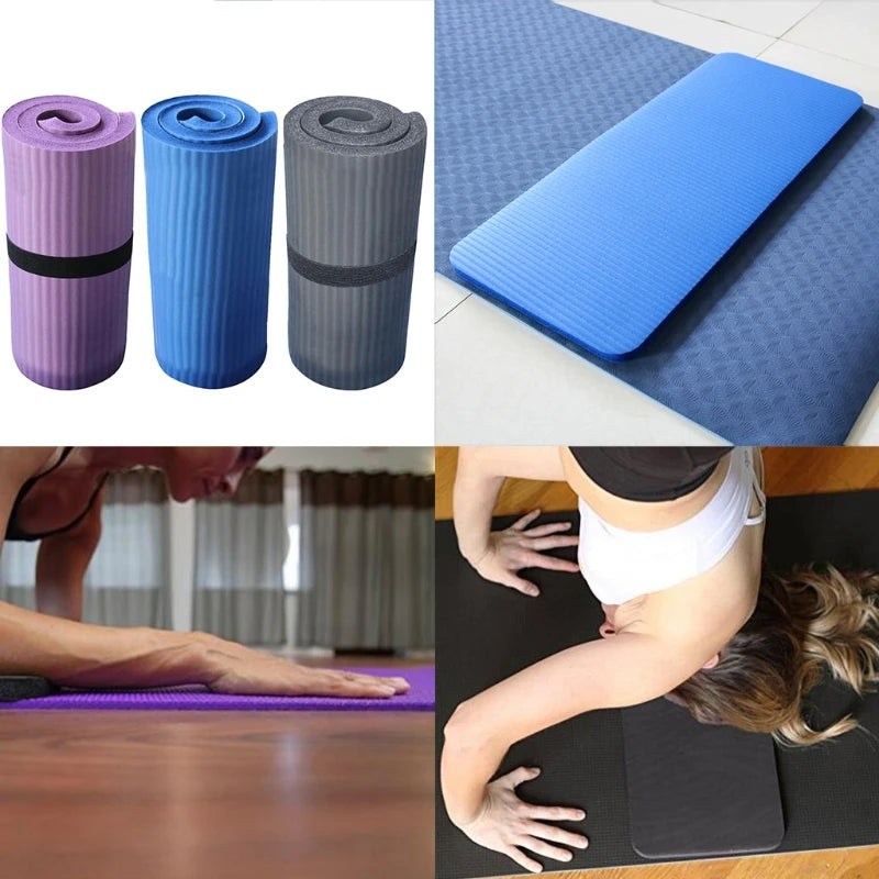 Mini Non-Slip NBR Yoga Auxiliary Pad Sport Mat Gym Soft Pilates Mats Foldable Pads for Body Building Training Exercises